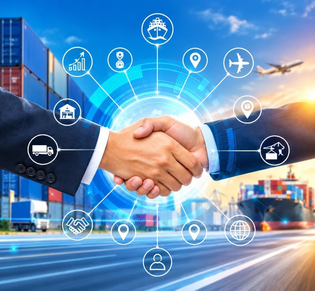 Partnership and global logistics network
